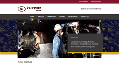 Desktop Screenshot of kuyasamining.co.za